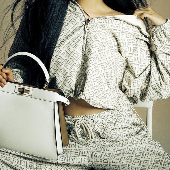 Fendi X Skims windbreaker in white size Small NEW! New with tags! - Picture 4 of 15